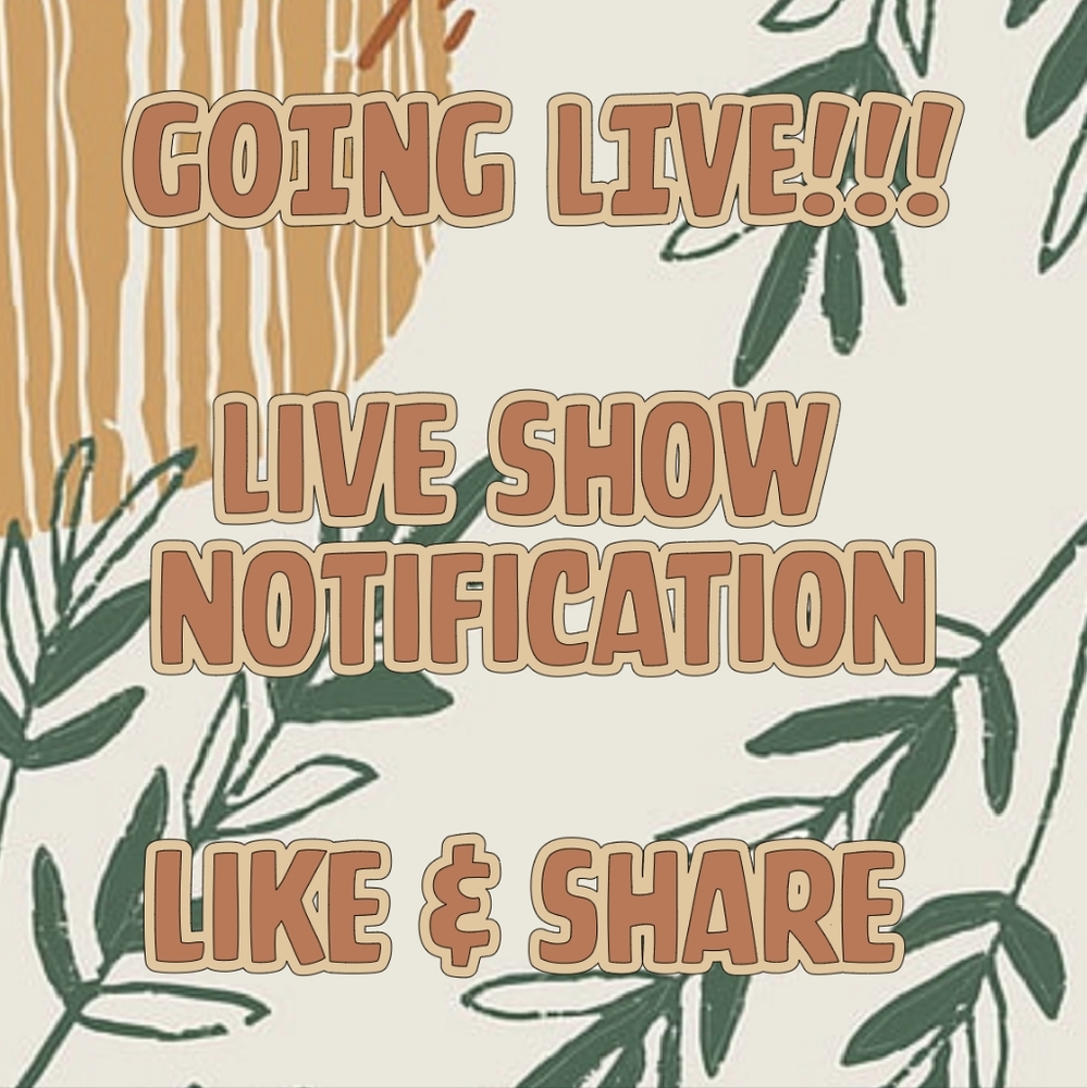 Live Show notification ONLY